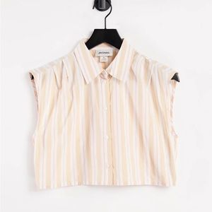 Monki Jessie Cotton Sleeveless Shirt